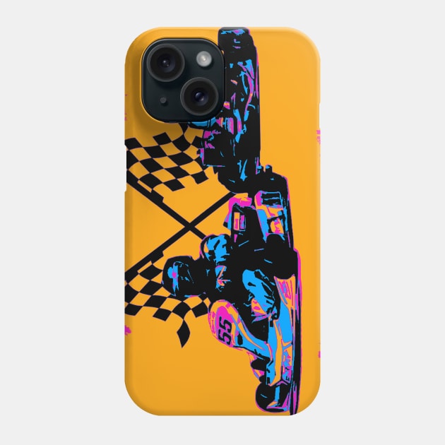 Race to the Finish - Go Kart Racers Phone Case by Highseller