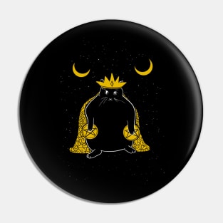 King of Pentacles - Tarot Cats Pin