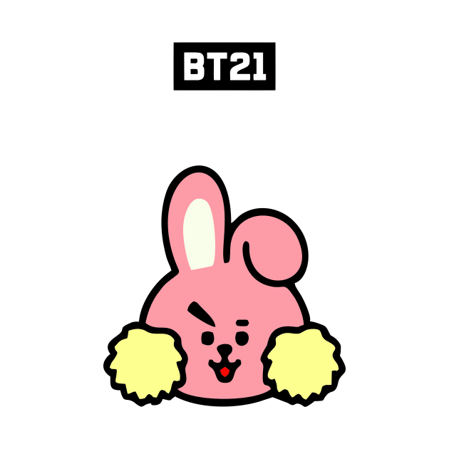 bt21 bts exclusive design 93 by Typography Dose