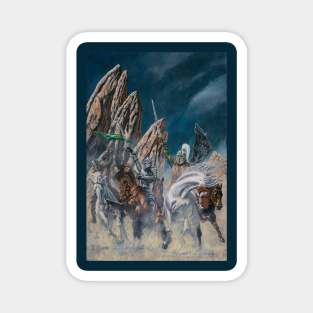 Aragorn and Eomer Ride to the Land of the East Magnet