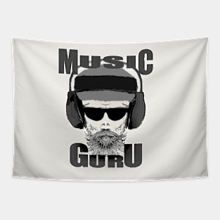 Cool Retro Disc Jockey Music Tapestry