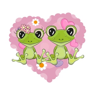 Two frogs beautiful love T-Shirt