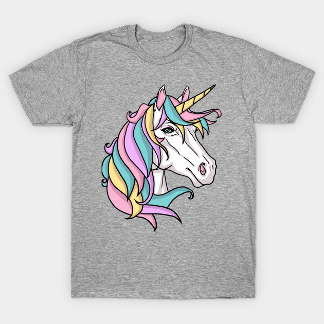 Pastel Rainbow Unicorn Unicorn T Shirt Teepublic