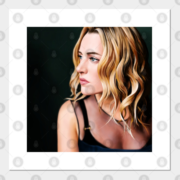 Kate Winslet Portrait Posters And Art Prints Teepublic