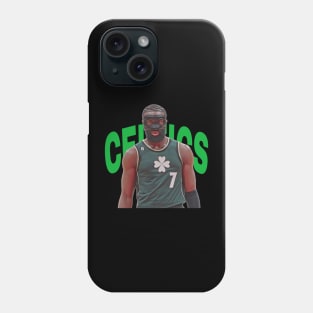 Jaylen Brown masked up Phone Case