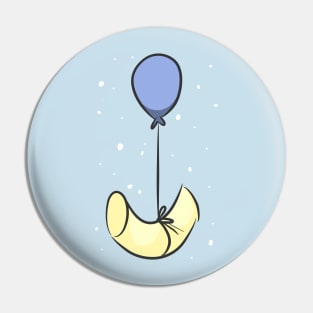 Macaroni Balloon Pin