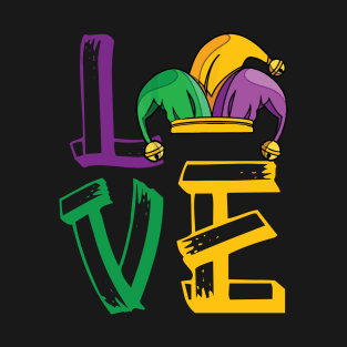 Mardi Gras Love Gift T-Shirt