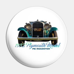 1932 Plymouth Model PB Roadster Pin