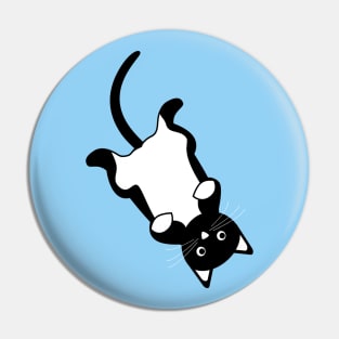 Up Side Down Kitty Pin