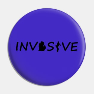 Michigan Invasive Species Pin