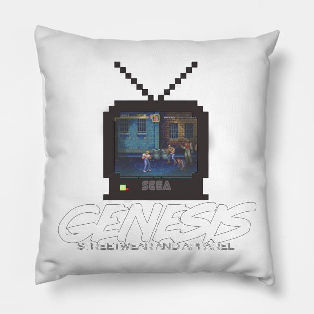 Genesis Streetwear - Consolation Prize Pillow by retromegahero