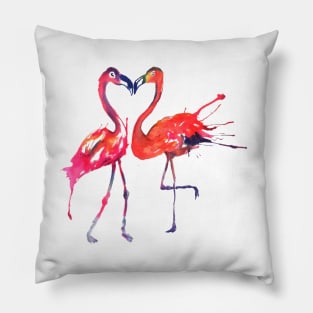 Flamingo Love Pillow