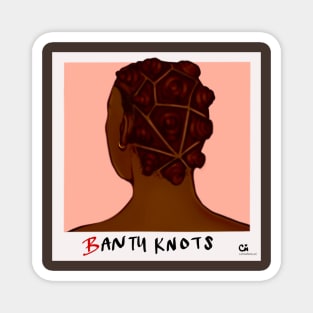 Bantu Knots Magnet