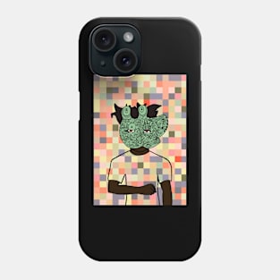 389 - Unique Pixel Art NFT: Uncover the Mystique of 389 on TeePublic Phone Case