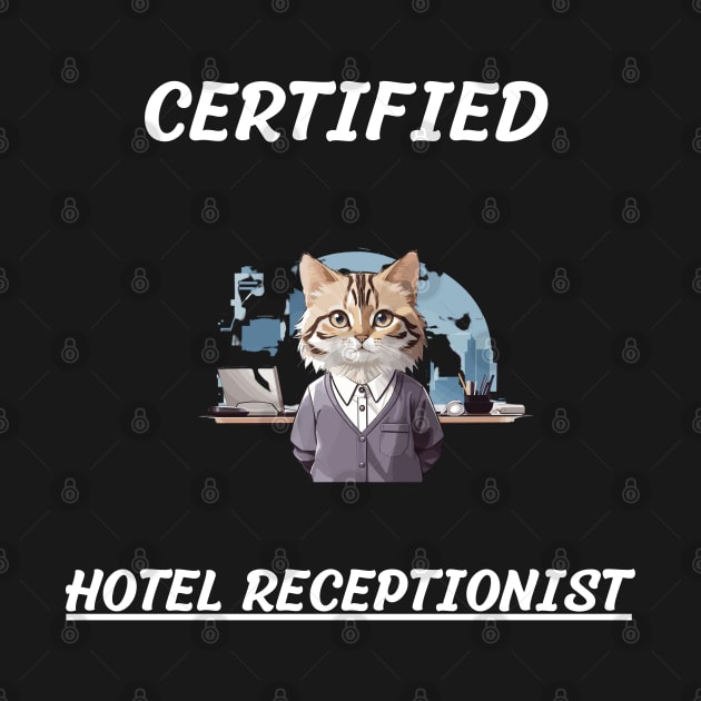 hotel receptionist by vaporgraphic