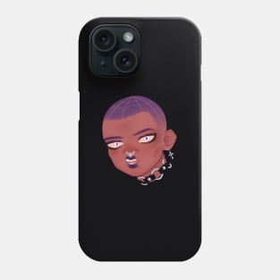 teen alt rebel head Phone Case