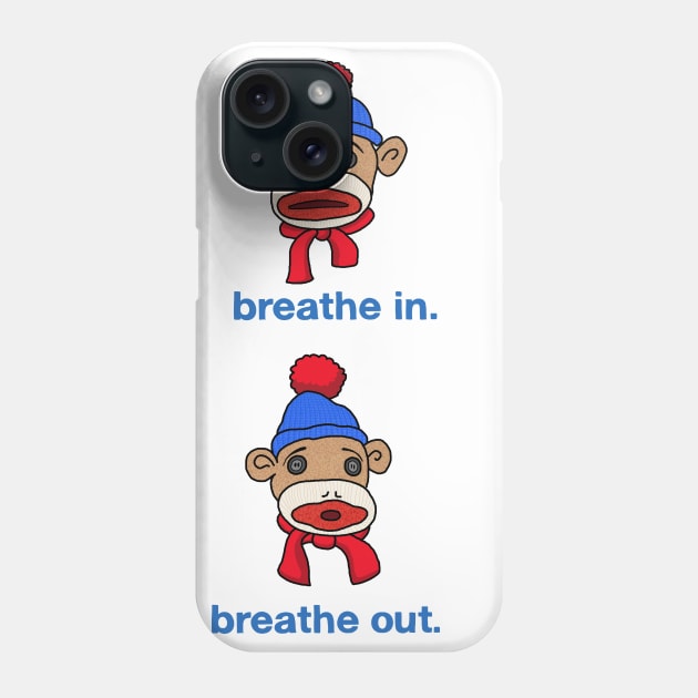 Breathe in, Breathe out. Phone Case by steveskelton