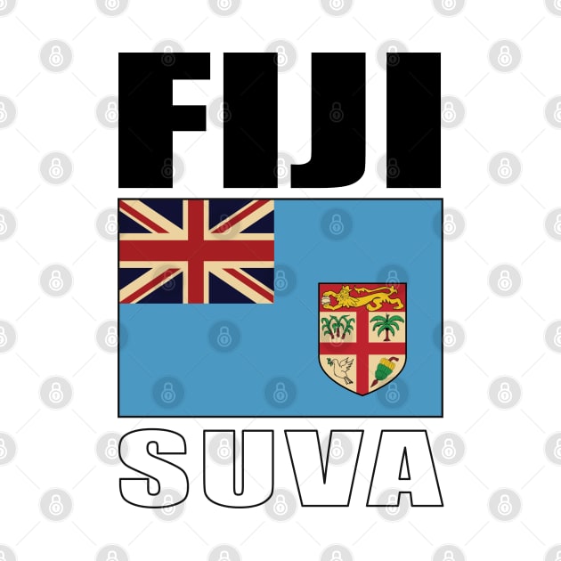 Flag of Fiji by KewaleeTee