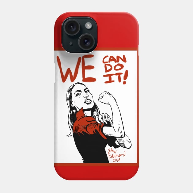 AOC - WE can do it! Phone Case by AlexRobinsonStuff