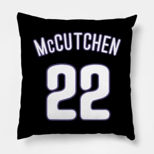 andrew mccutchen Pillow