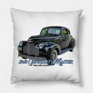 1940 Chevrolet Master Deluxe Coupe Pillow