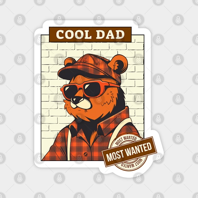 Cool Dad Magnet by ChasingTees