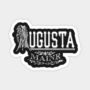 Vintage Augusta, ME Magnet