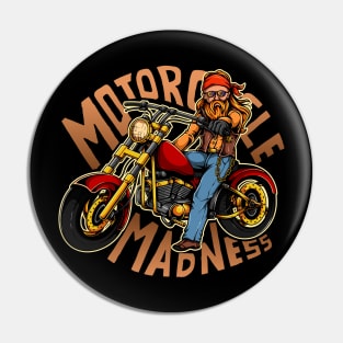 Motorcycle biker gang Pin