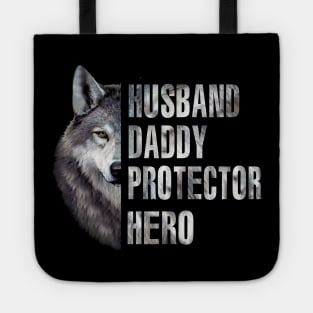 Wolf Husband Daddy Protector Hero Tote