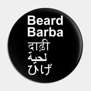 Beards Pin