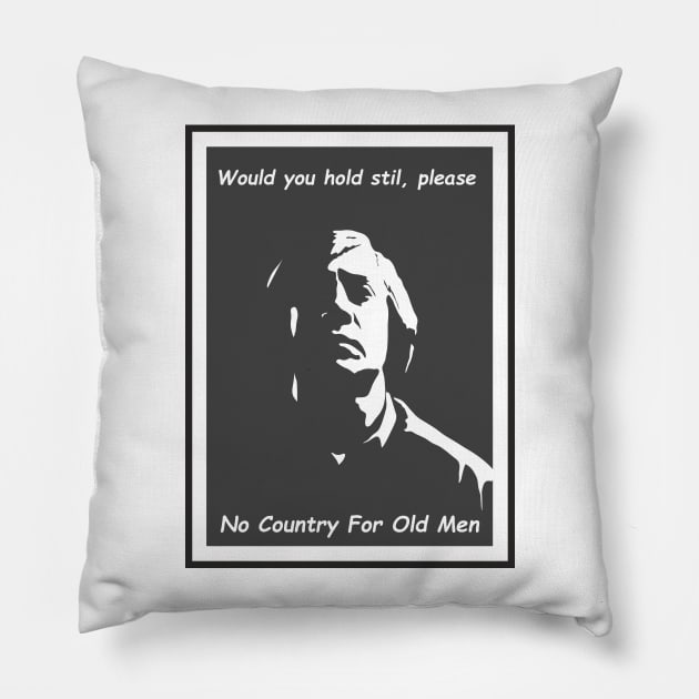 No Country for Old Men Pillow by PENART