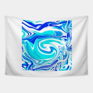 Liquid Marbling Effect Tapestry