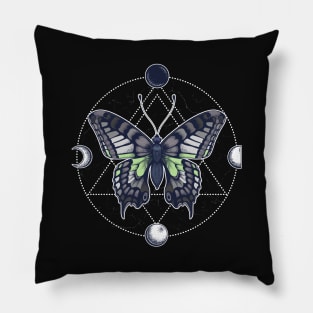 Agender Butterfly Pillow