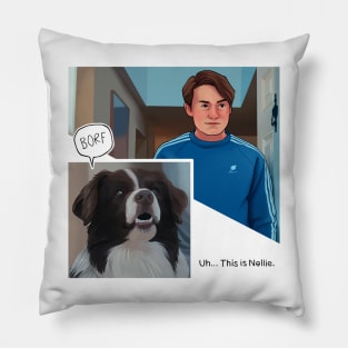 Nick and Nellie - heartstopper comic Pillow