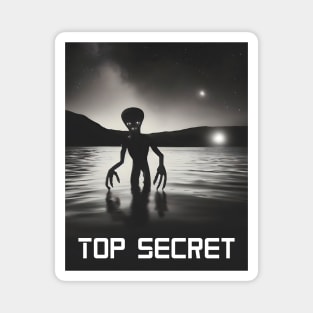 Top Secret Alien Sighting Magnet