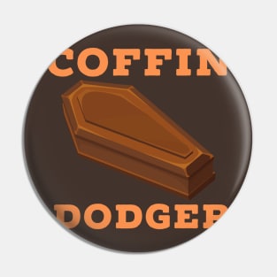 Funny Coffin Pin