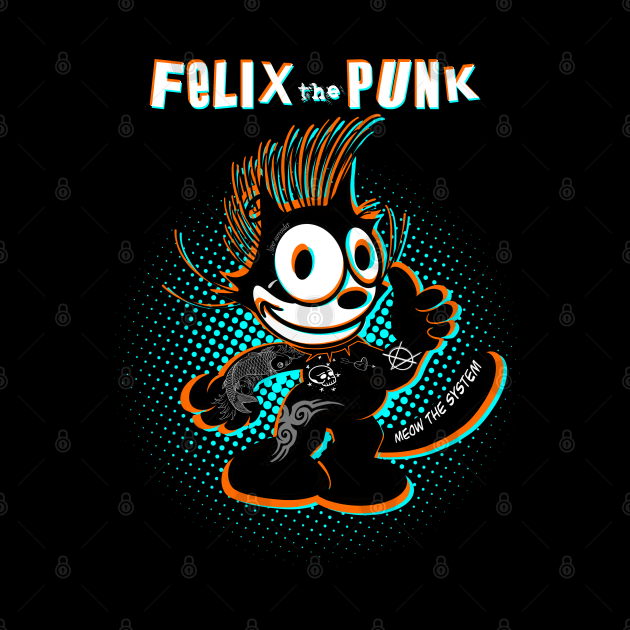 Felix the punk by Blacklinesw9