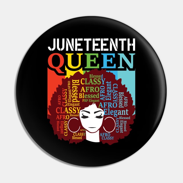 Juneteenth Is My Independence Juneteenth Day Black Women Pin by amramna