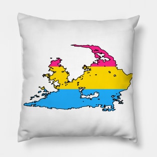 Pride Koria Map - Pansexual Pillow