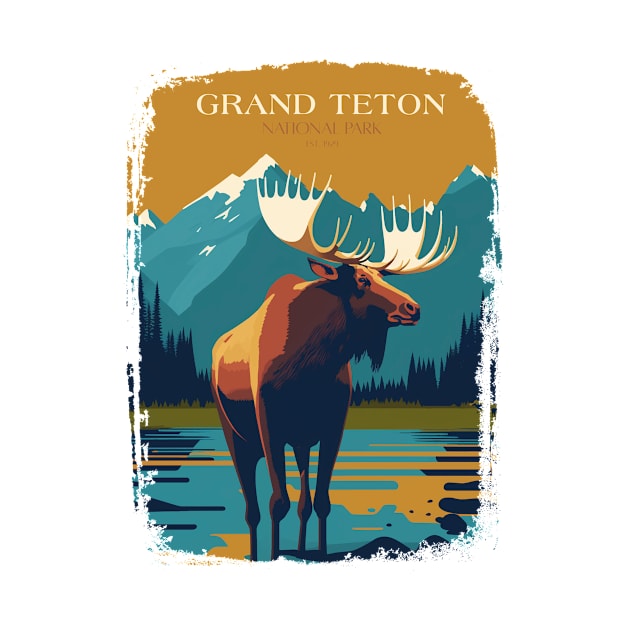 Grand Teton National Park by Wintrly