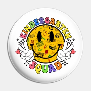 Kindergarten Squad Pin