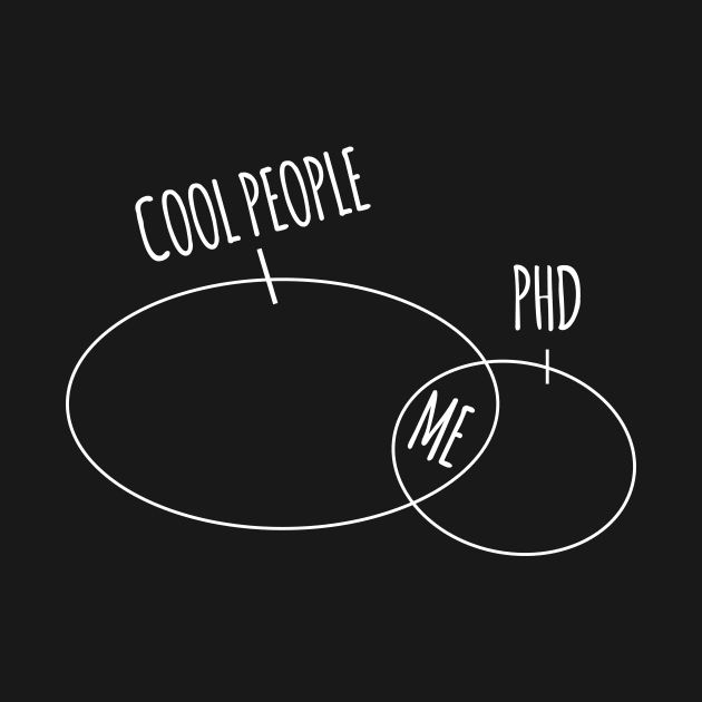 Cool People Me Phd Cool Creative Funny Beautiful Design by Stylomart