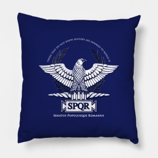 Remember History or be doomed to repeat it! Pillow