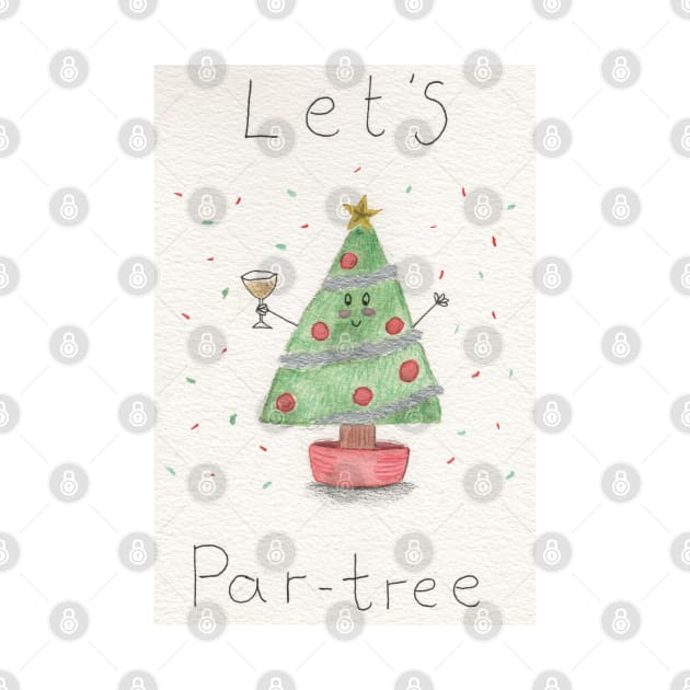 Let's par-tree party Christmas by Charlotsart