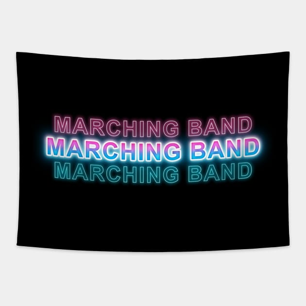 Marching Band Tapestry by Sanzida Design