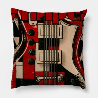 Garage guitar Pillow