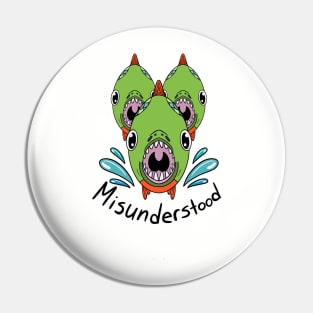 Misunderstood Fishy Pin