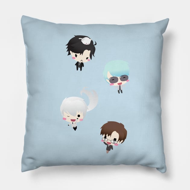 Mystic Messenger Chibi Party Pillow by Fovo Shop