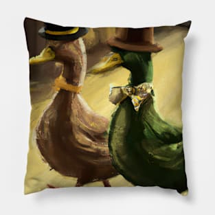 Two ducks Pillow