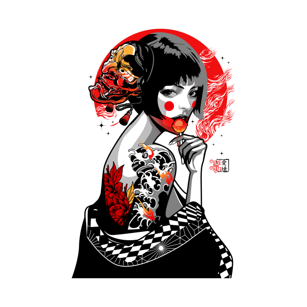 Geisha Pop by Heymoonly